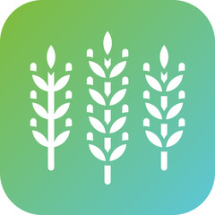 Poster - Wheat Icon Style