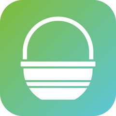 Sticker - Basket Icon Style