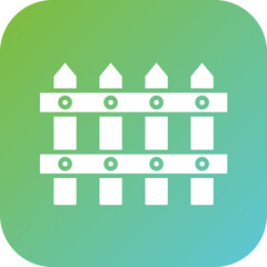 Sticker - Fence Icon Style