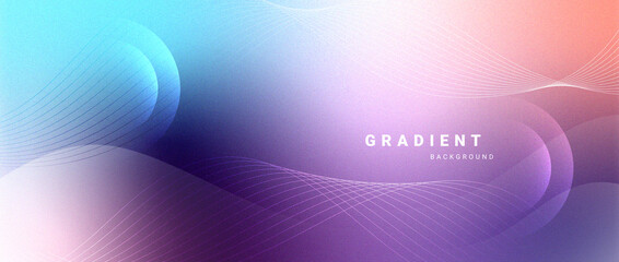 Abstract blurred color gradient background vector.	
