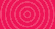 Pink Circle Ray Line Pattern Background