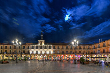 Sticker - Plaza Mayor - Leon, Spain