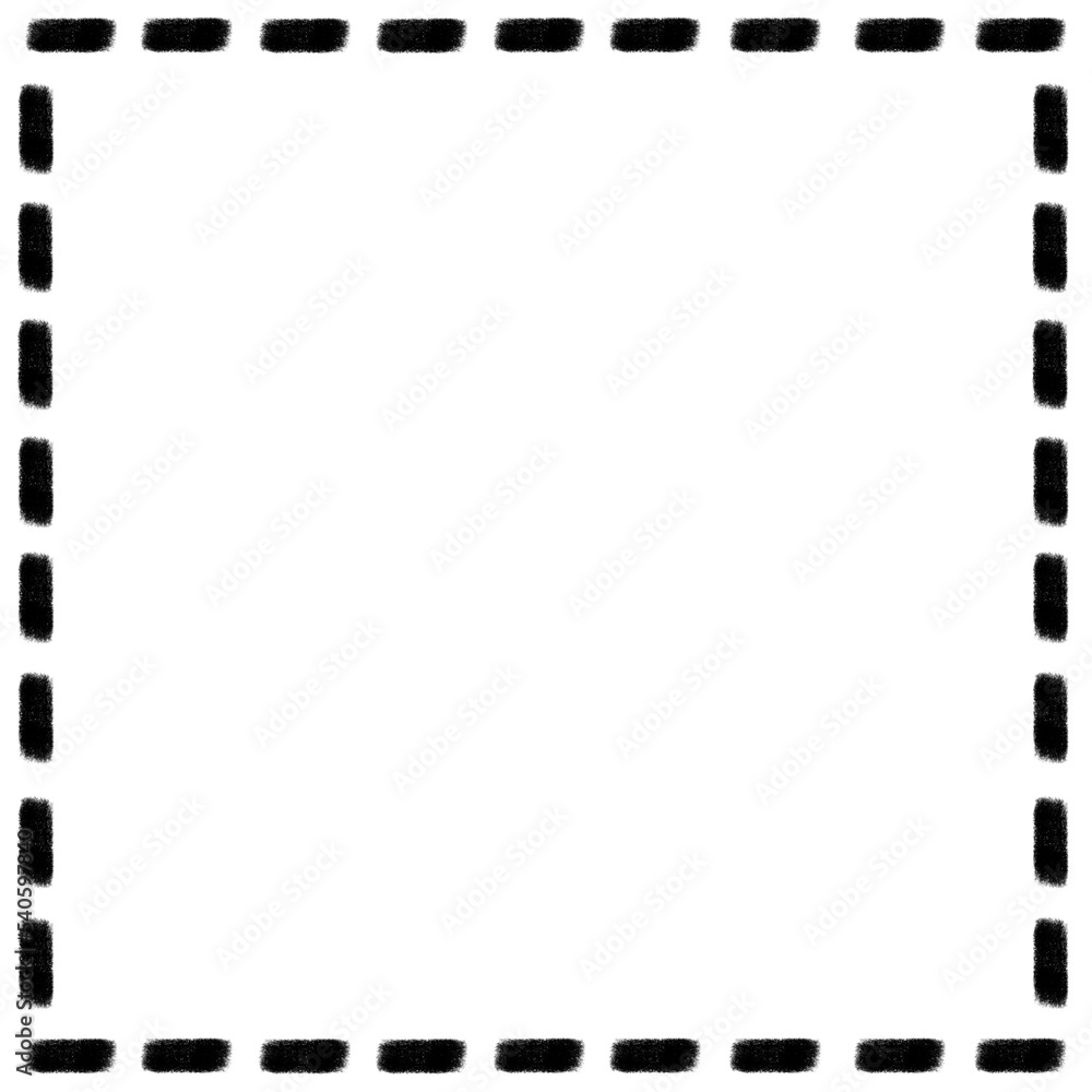 Illustration Stock 점선테두리일러스트 | Adobe Stock