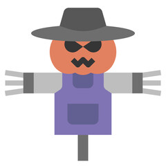 Sticker - scarecrow icon