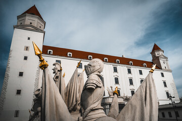 Bratislava Castle.  Bratislava, Slovakia 