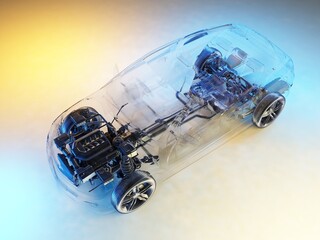 Poster - Electric machine model.