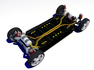 Poster - Electric machine model.