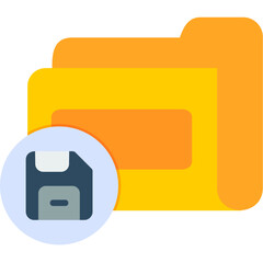 Wall Mural - Data Storage Icon