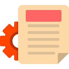 Sticker - Document Icon