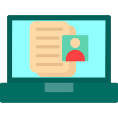 Sticker - Personal Information Icon