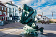Fisherman statue at Deal, Kent, England, UK
