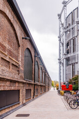 Wall Mural - London, England, UK, October 15, 2022: Victorian industrial buildings in King’s Cross
