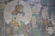 Beautiful painting of a queen from the Zhou dynasty in the Temple of Agriculture, Beijing, China