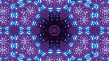 Wall Mural - abstract motion graphics background. beautiful bright ornament. multicolor mosaic texture.