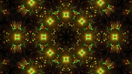 Wall Mural - abstract motion graphics background. beautiful bright ornament. multicolor mosaic texture.
