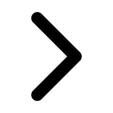 Arrow icon. Right arrow sign. Chevron symbol. Vector isolated on white.