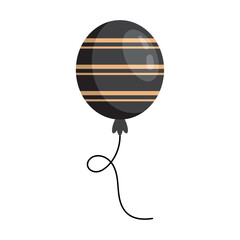 Poster - black balloon helium floating