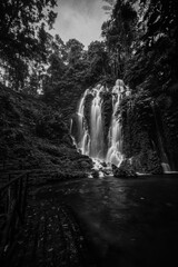 Wall Mural - Blackwhite Panorama Photos at batam bintan island Indonesia