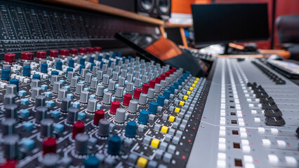 Audio Mixing board