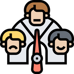 Sticker - analytics icon