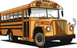 school bus design vector illustration 