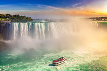 Poster - Niagara Falls, Horseshoe Falls