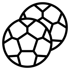 Sticker - football icon