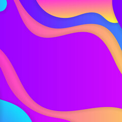 Wall Mural - abstract background. vector banner template for social media, website and business template presenta