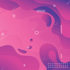 Wall Mural - abstract background. vector banner template for social media, website and business template presenta