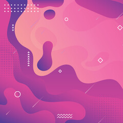 Wall Mural - abstract background. vector banner template for social media, website and business template presenta