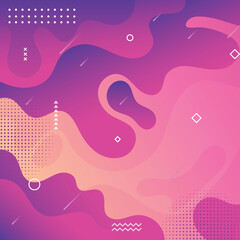 Wall Mural - abstract background. vector banner template for social media, website and business template presenta