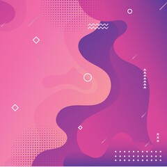 Wall Mural - abstract background. vector banner template for social media, website and business template presenta