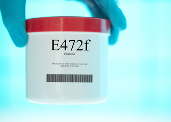 Packaging with nutritional supplements E472f emulsifier