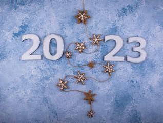 Poster - 2023 New Year and Christmas composition