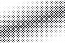 Halftone Square Dots. Checkered Halftone Pattern. Abstract Rhombus Background.