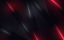 Red And Black Lighting Sci-fi Background