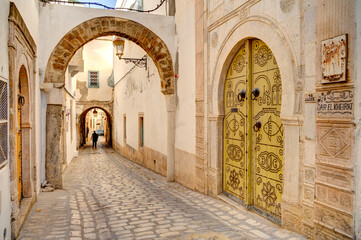 Canvas Print - Tunis Medina, Tunisia