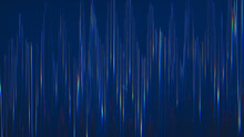 Glitch Overlay. Analog Distortion. Noise Texture. Blue Orange Red Color Vibration Artifacts Dust Scratches On Dark Illustration Abstract Banner.