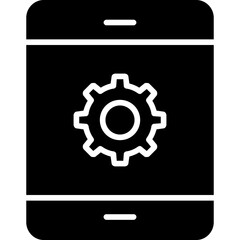 Poster - Smartphone Setting Icon