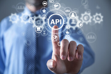 Sticker - api. application programming interface. software development. technology