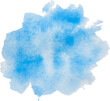 © Achira22 - blue watercolor paint stroke background