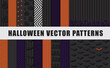 Halloween Repeat Scattered Print Pattern for Fun and Spooky Greetings, Cards, Invitations, and more
