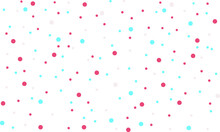Multi-colored circles on a black background. Texture. Colored modern background in the style of the social network. Illustration