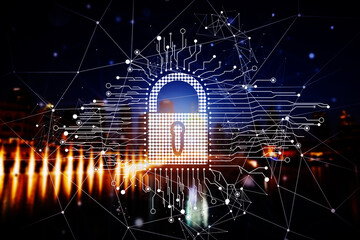 Virtual locks on the motherboard