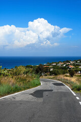 Wall Mural - panorama at ricadi capo vaticano Calabria Italy