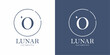 © naroom - Lunar Logo Design with Letter O