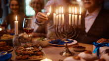 Menorah 8 Candles Free Stock Photo - Public Domain Pictures