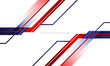 © Rifaldi Riwansyah - Modern abstract background blue and red with white colorful