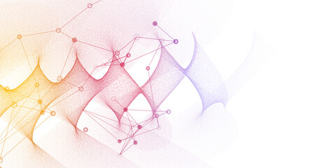 Connectivity, abstract illustration