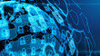 © Science RF - Global cyber security, conceptual illustration